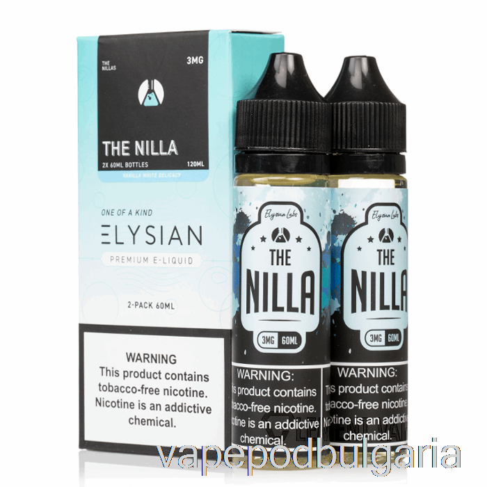 Vape Bulgaria The Nilla - Elysian Labs - 120ml 0mg